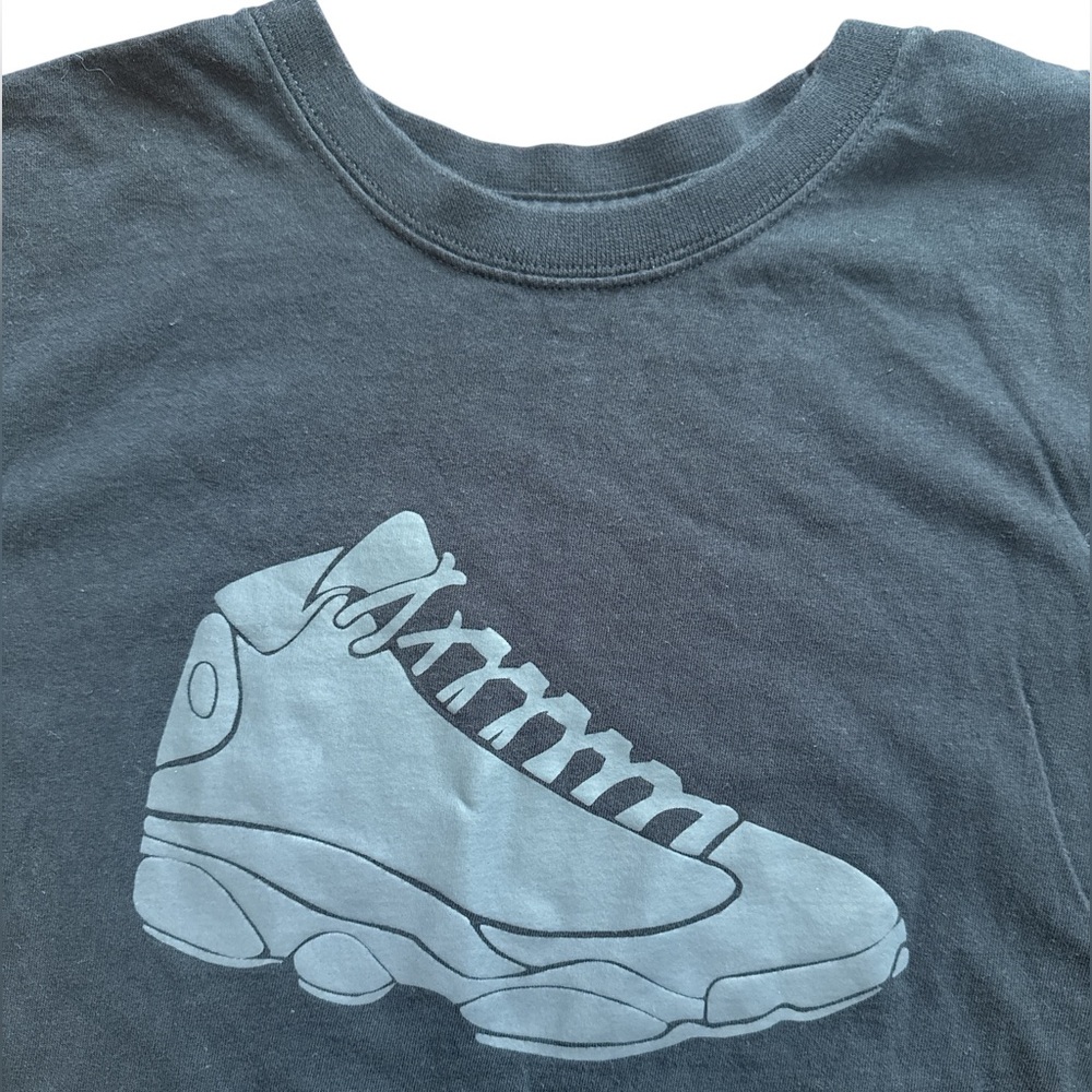 Jordan Sneaker Shoe Men’s T-Shirt Size Medium Shoe Graphic MJ 23 Basketball NBA
